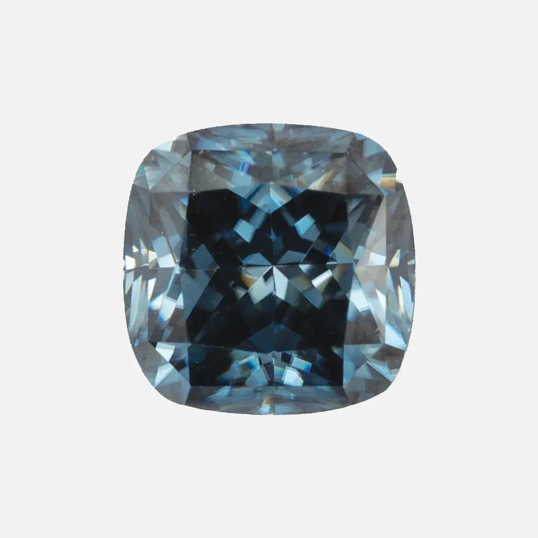 . Blue Moissanite