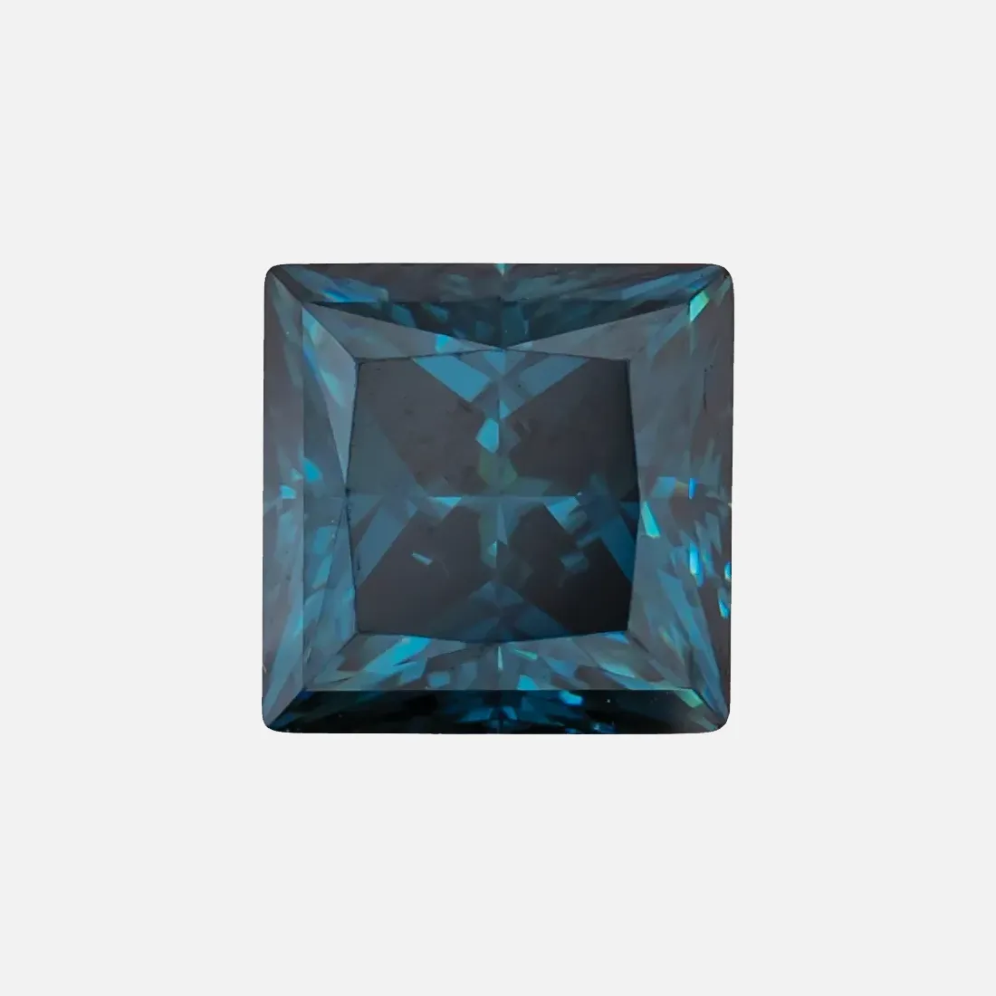 . Blue Moissanite