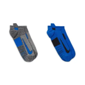 2 Pack Multiplier No-Show Running Socks