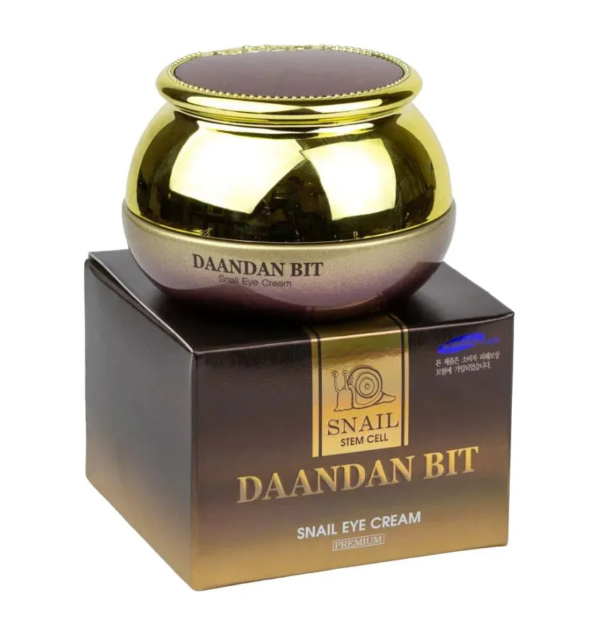 2 pieces DAANDANBIT Stem Cell Snail Eye Creams 50g Fine lines Wrinkles Anti-ageing Dark Circle Crows feet Dryness