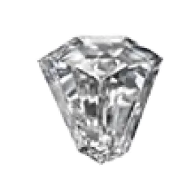 2.13ct null Shield Z/SI1 Mined