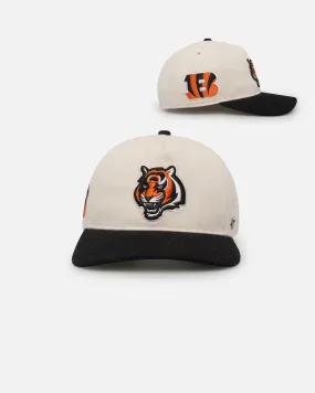 47 Brand Cincinnati Bengals Legacy Wooly Sure Shot Snapback Natural/Black