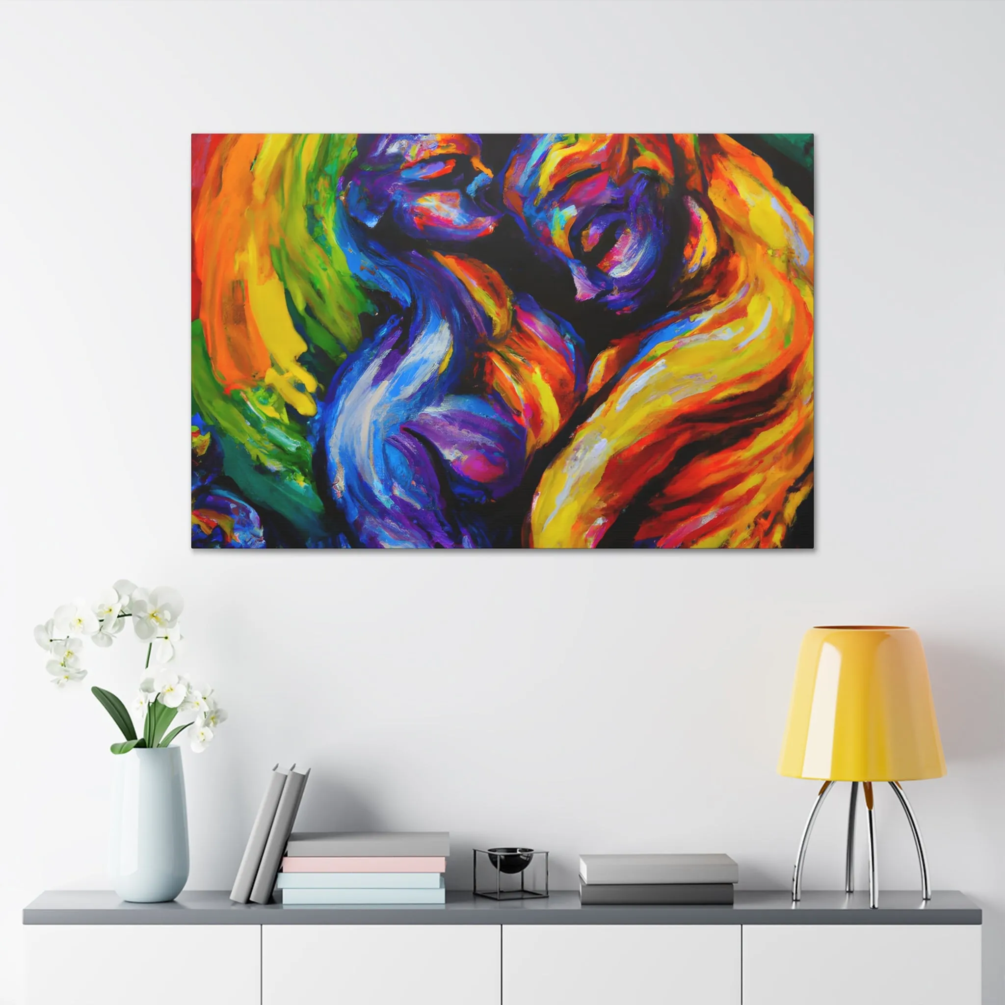 Ace - Gay Love Canvas Art