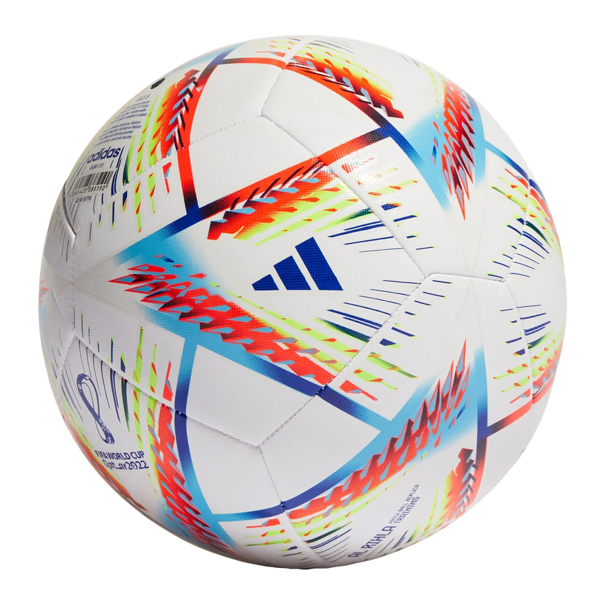 adidas Al Rihla World Cup 2022 Training Ball White/Panton