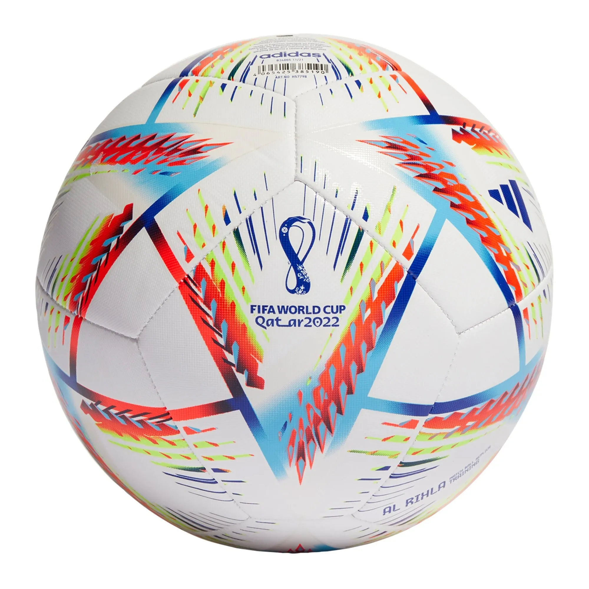 adidas Al Rihla World Cup 2022 Training Ball White/Panton