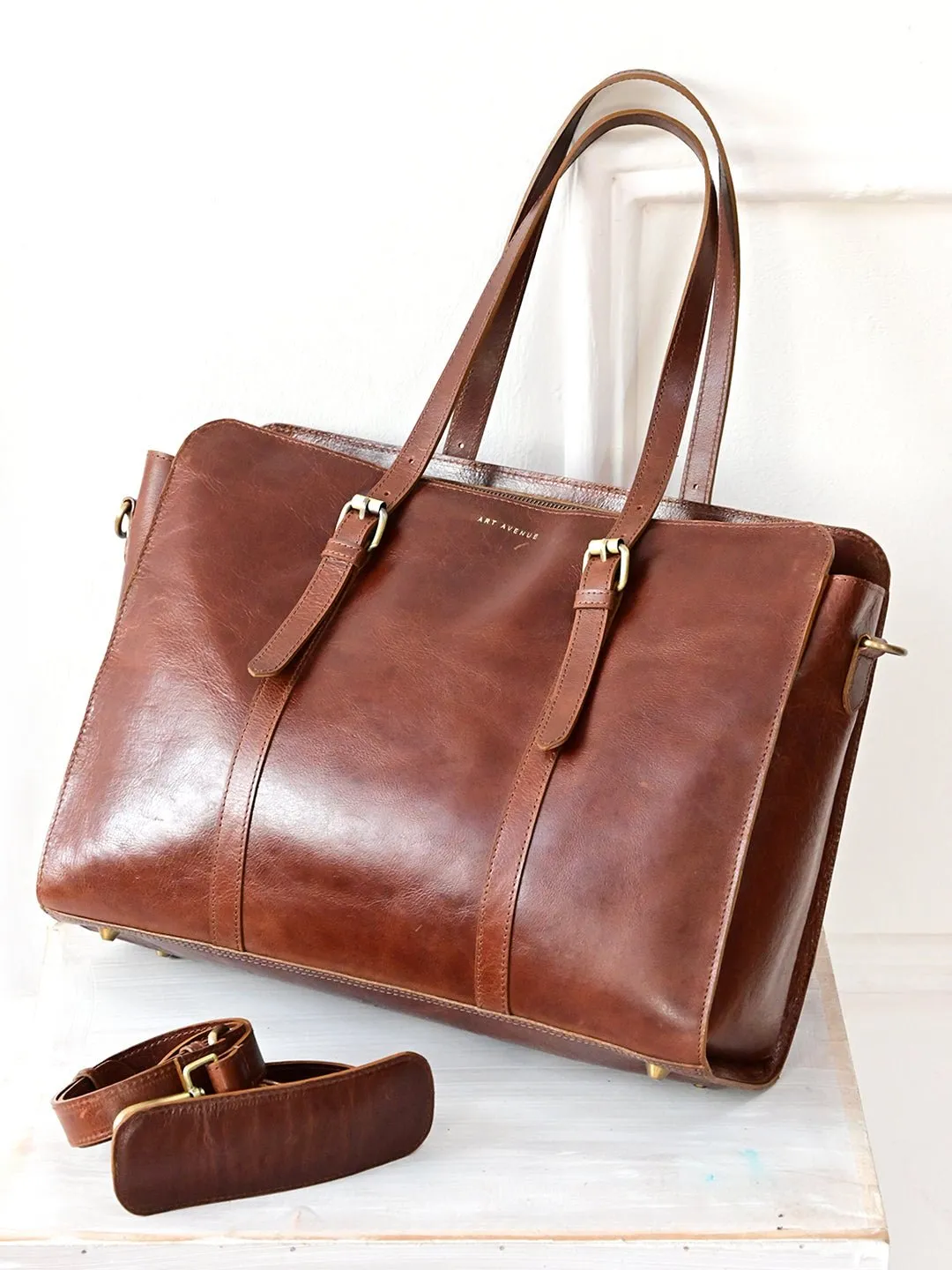 ADIEU - LEATHER LAPTOP BAG