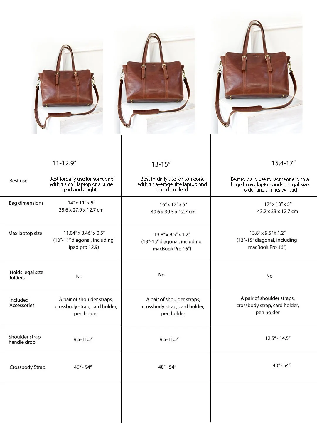 ADIEU - LEATHER LAPTOP BAG