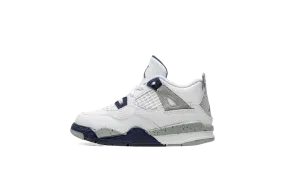 Air Jordan 4 Retro Midnight Navy (Infant & Kids)