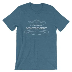 Alabama - Montgomery AL - Short-Sleeve Unisex T-Shirt - "Authentic"