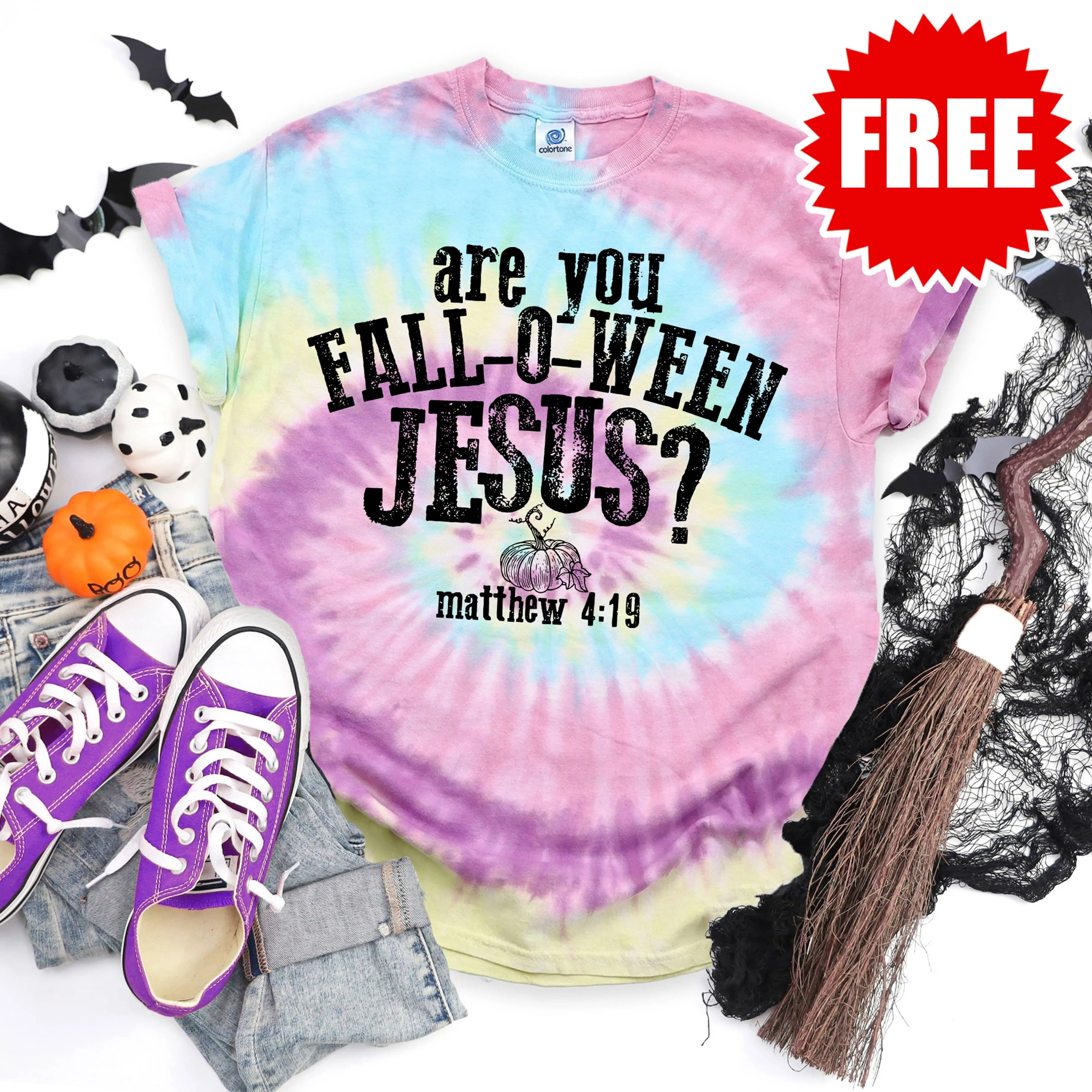 Are You Fall-O-Ween Jesus? Tee - 0