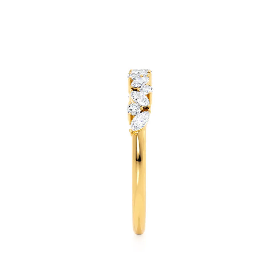 ARIEL - Lab Diamond Statement Eternity 18k Yellow Gold