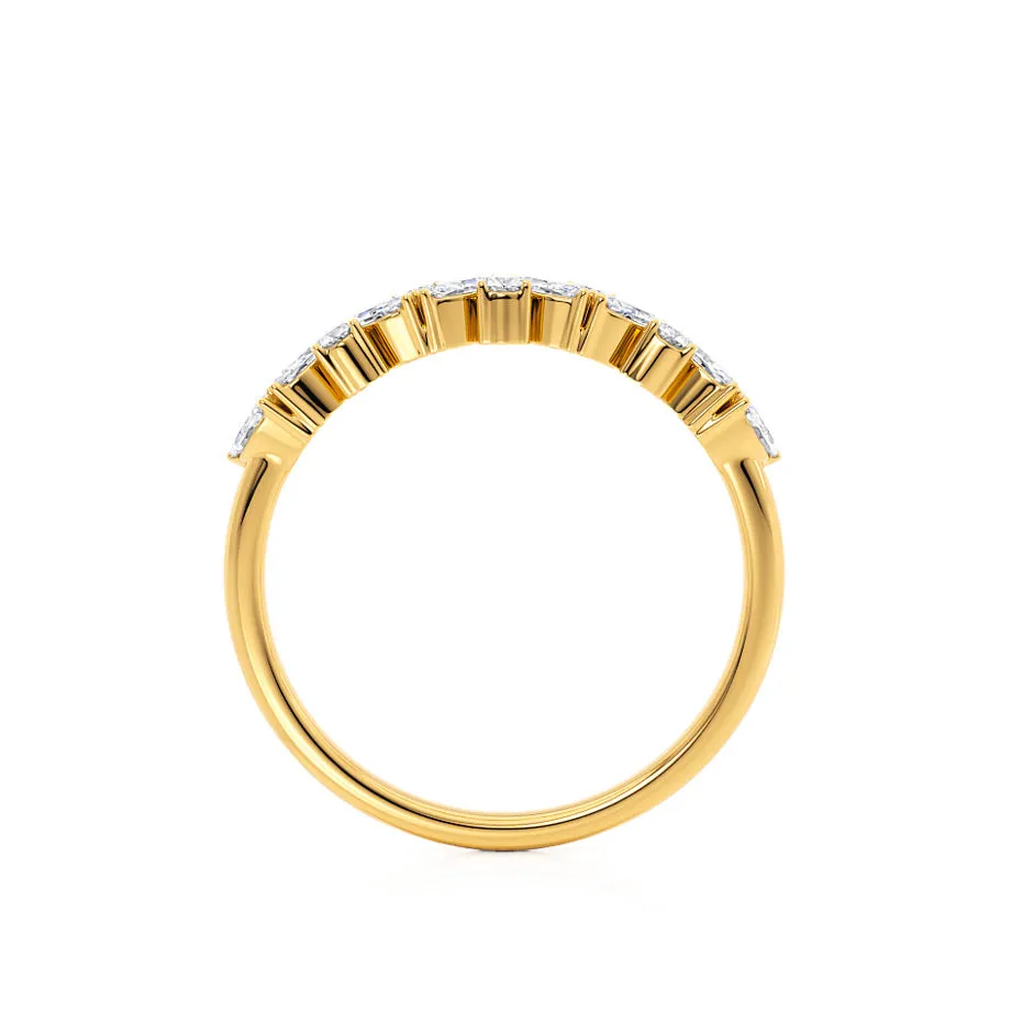 ARIEL - Lab Diamond Statement Eternity 18k Yellow Gold