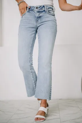 Astrid Mid Rise Straight Jeans