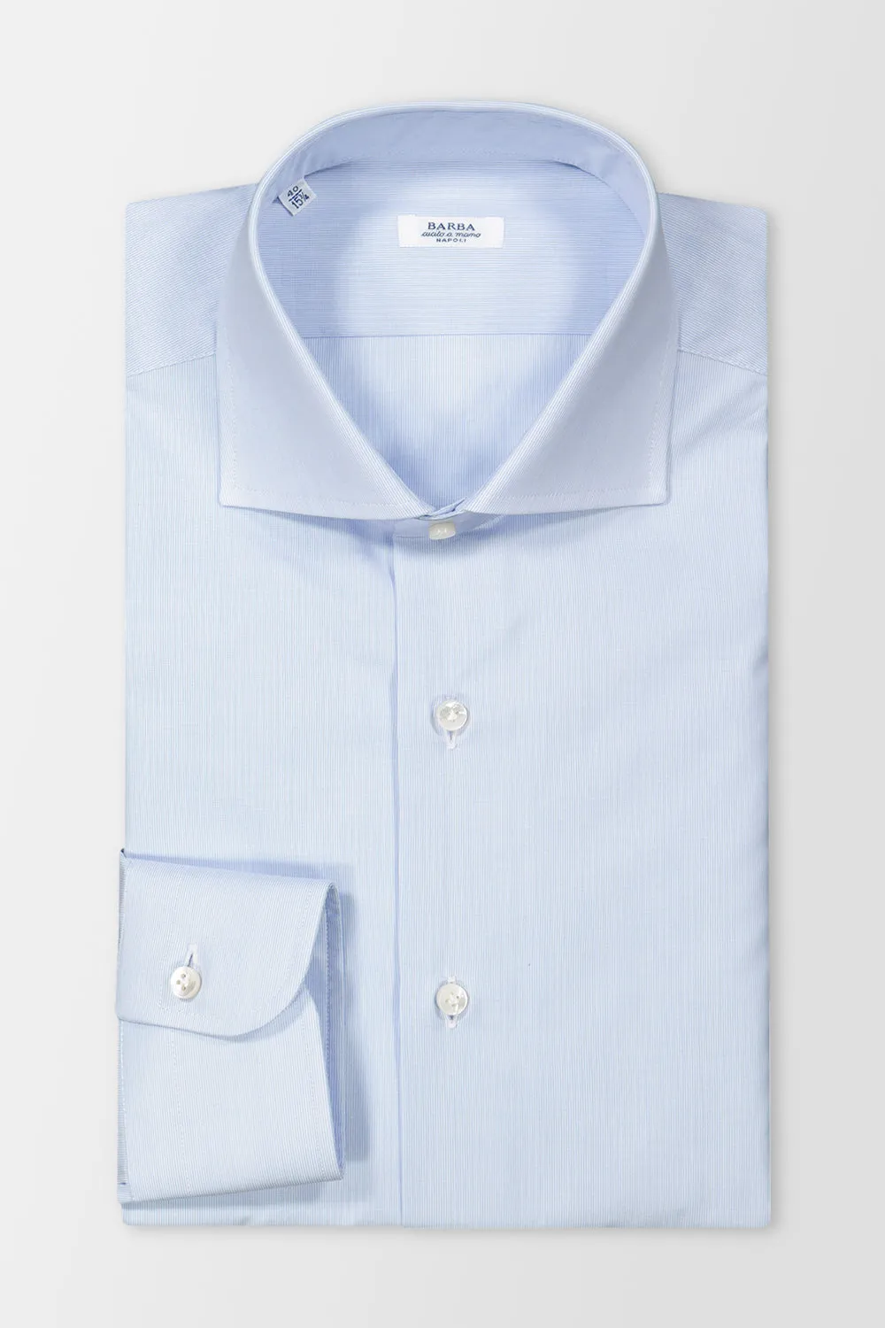 Barba Napoli Blue Classic Shirt