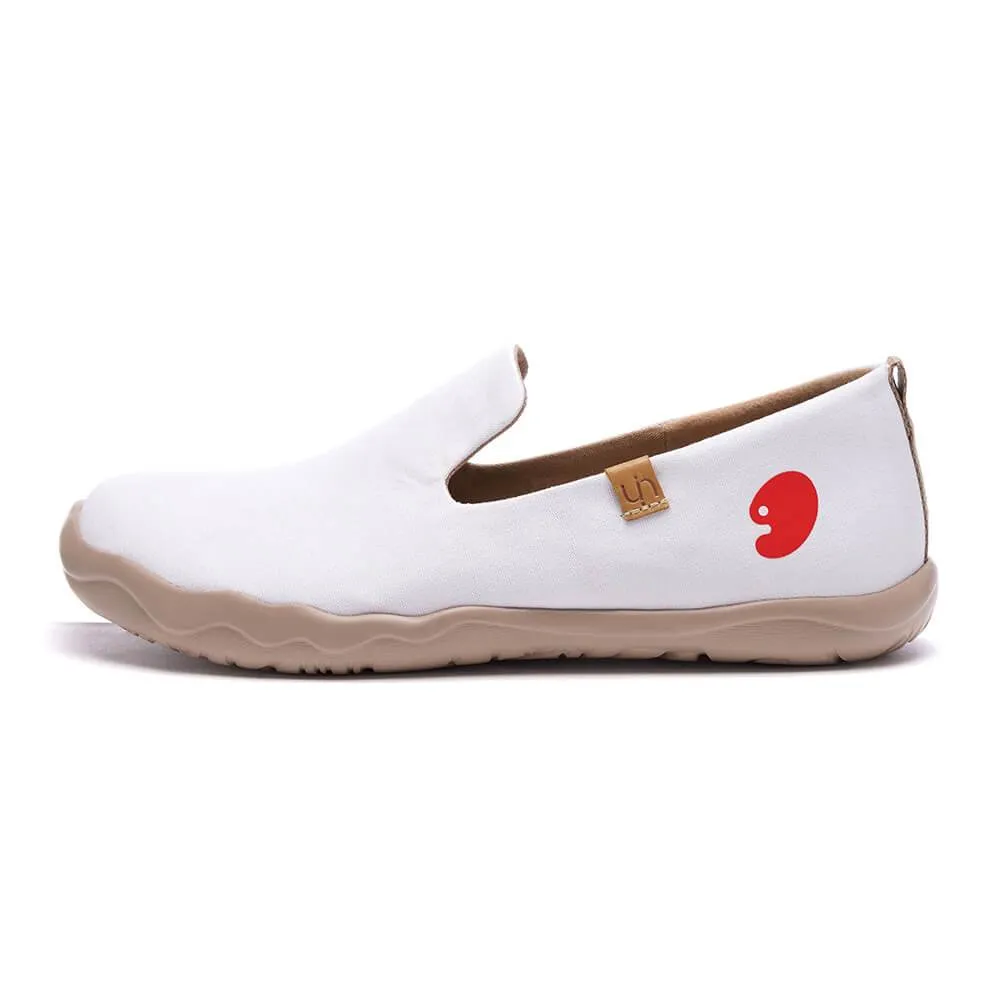 Barcelona Canvas White