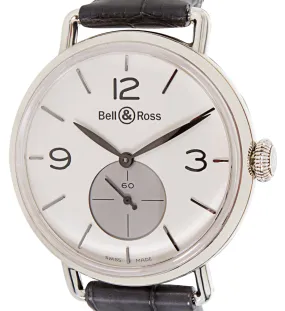 Bell & Ross WW1 Argentium BRWW1-ME-AG-SI/SCR