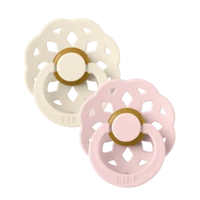 BIBS Dummies - Boheme 2 Pk Ivory/Blossom