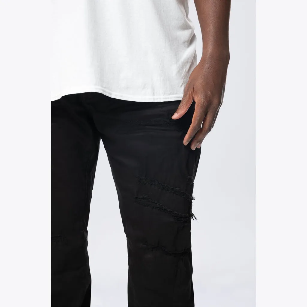 Big and Tall - Vintage Washed Jeans - Jet Black