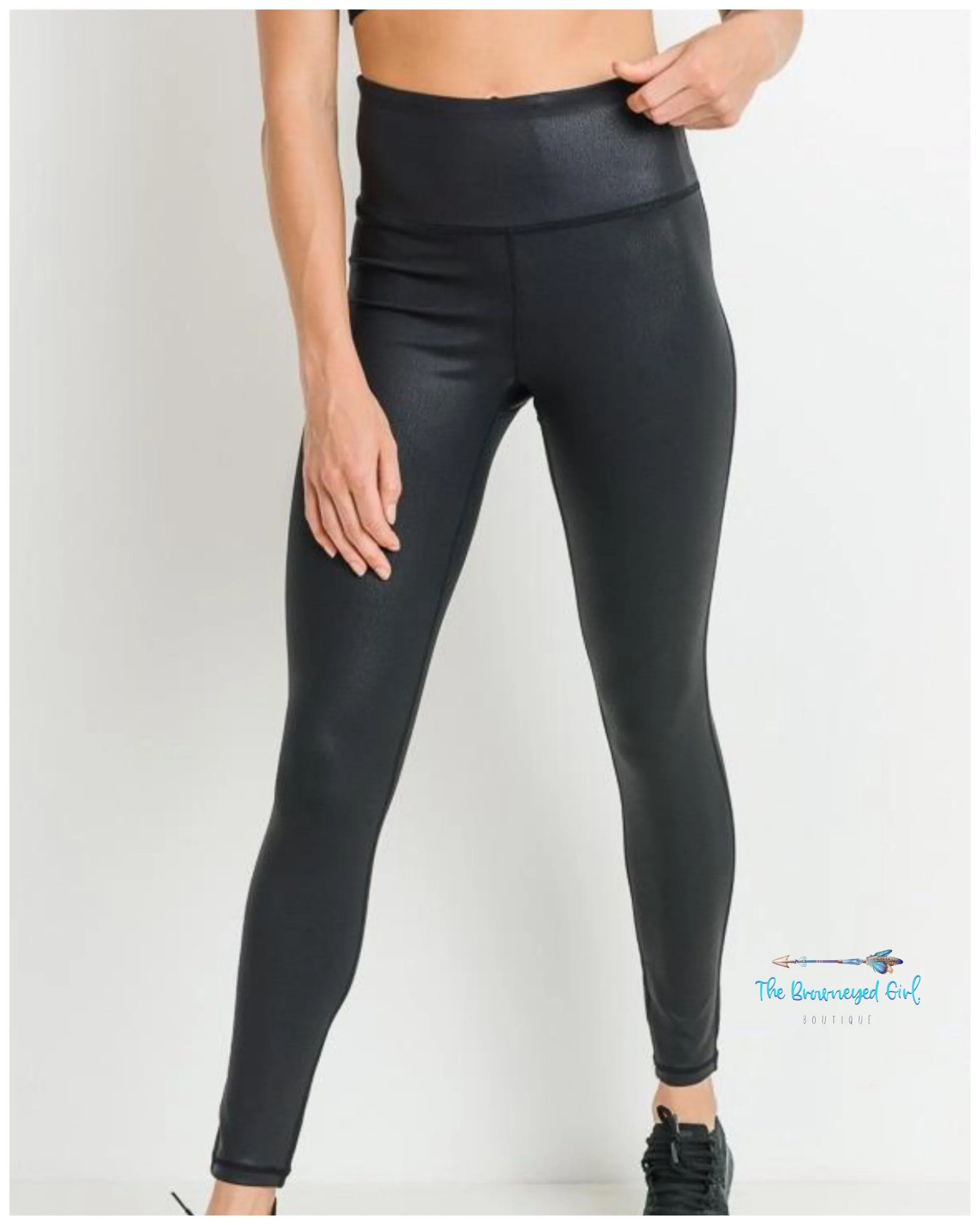 Black Pebble Magical Leggings Tummy Control