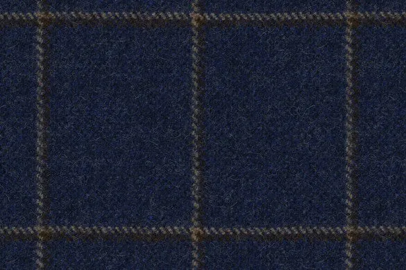 Blue Check 100% Wool (Ref-414017)