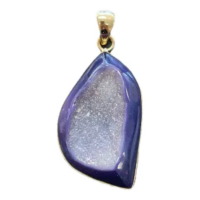 Charles Albert Alchemia - Druse Pendant Blue