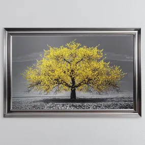 Cherry Blossom Picture Yellow 114 cm 74 cm