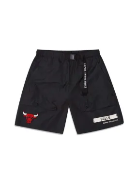 CHICAGO BULLS X ALPHA X NEW ERA NYLON SHORTS