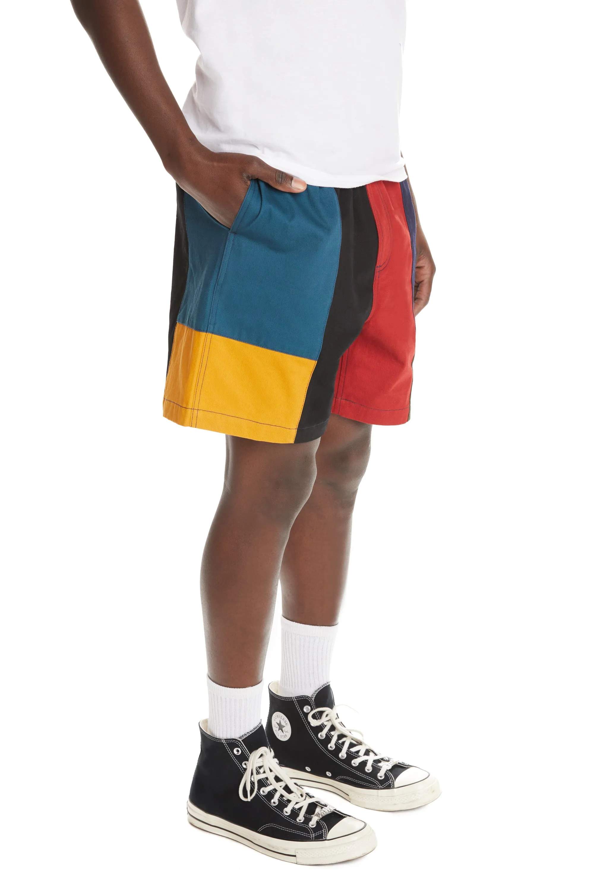 Color Block Sailing Shorts