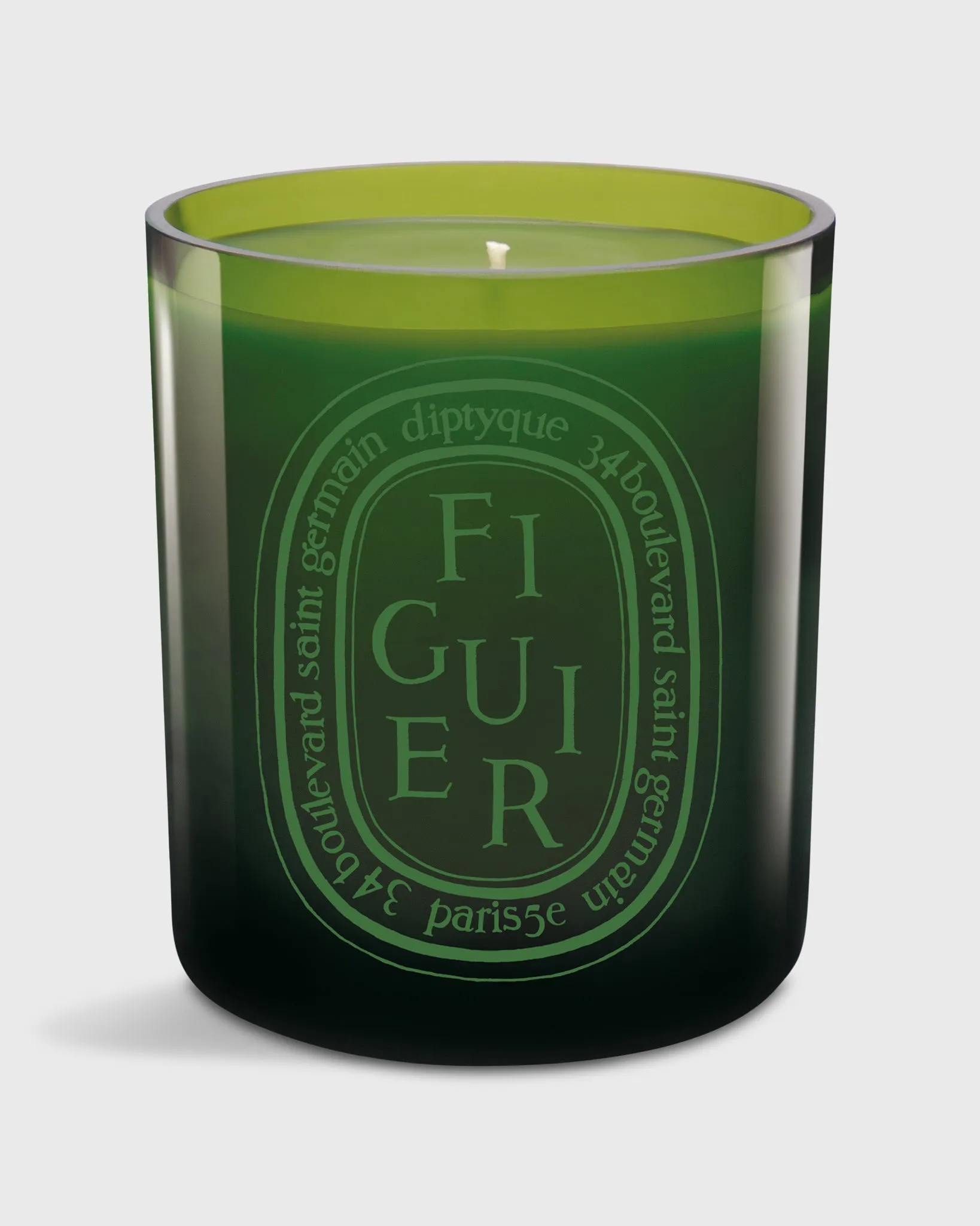 Colored Scented Candle in Figuier