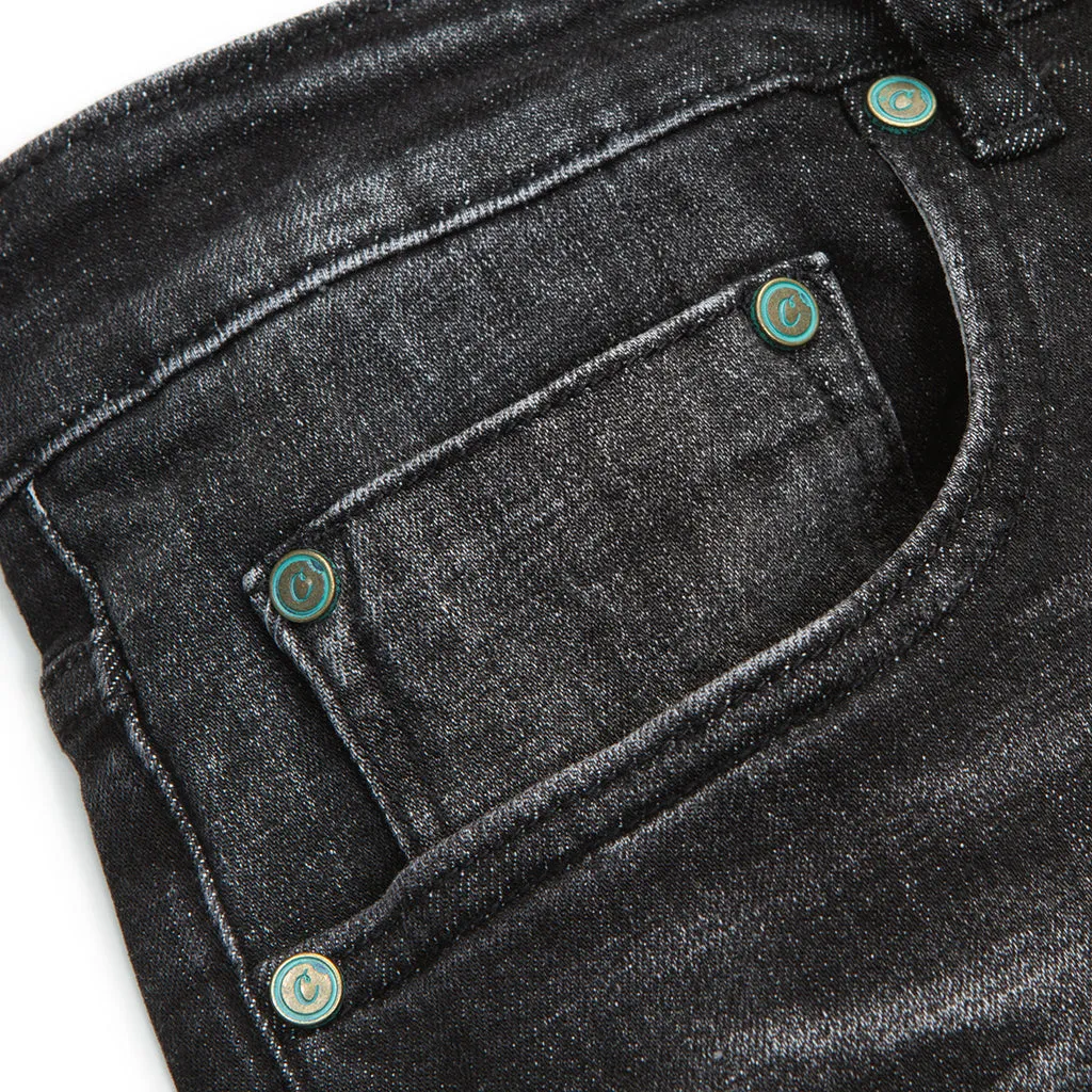 Core Modern Relaxed Black Wash Denim Jeans