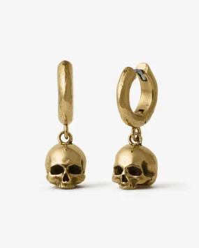 Cranium Earrings