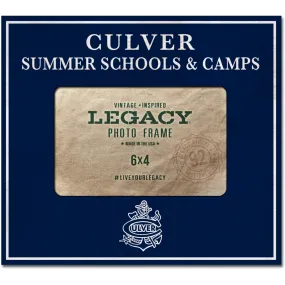 Culver Summer Schools & Camps Picture Frame - Navy 6 x 4"