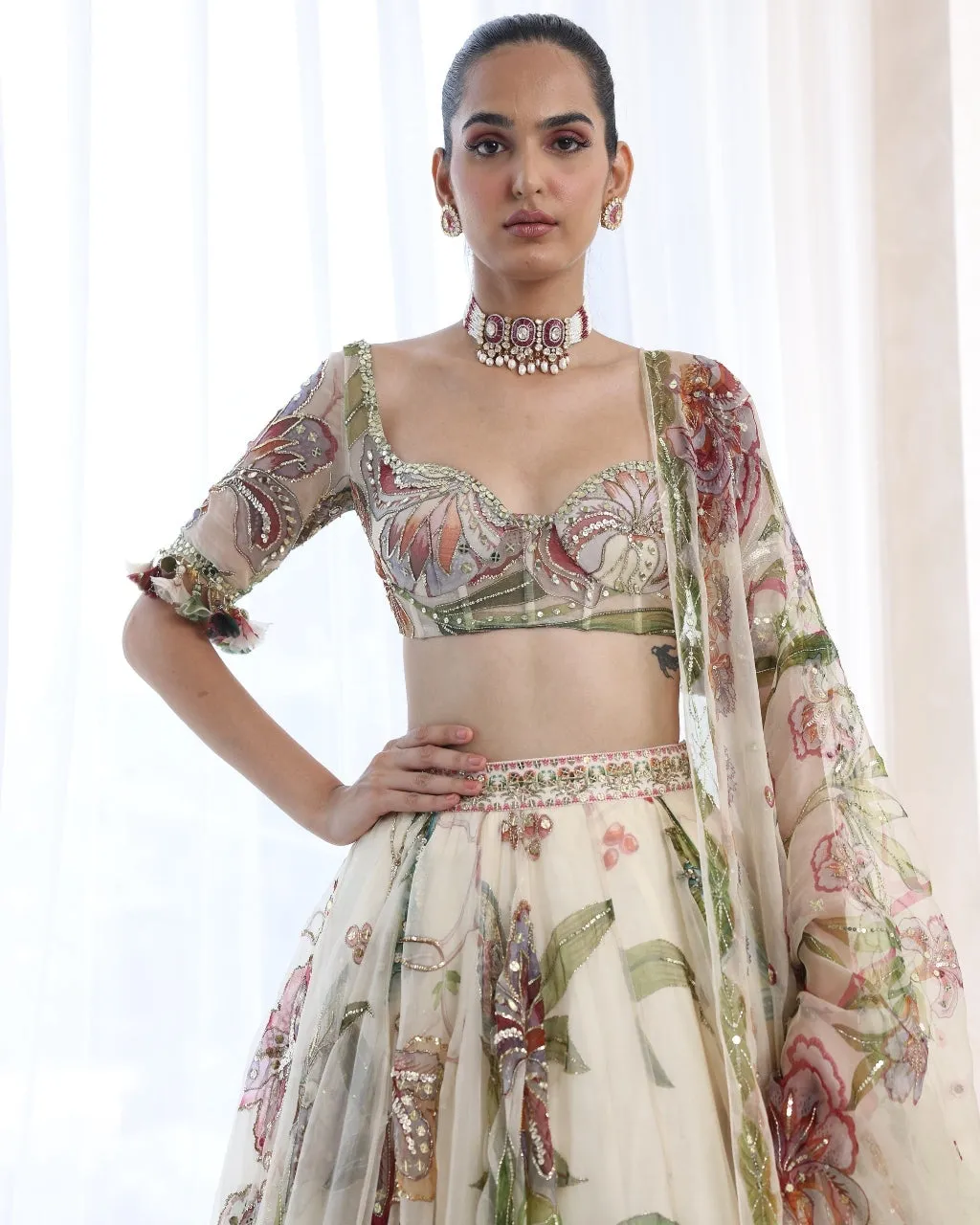 Dia Lehenga Set