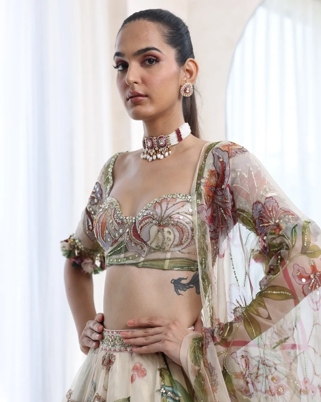 Dia Lehenga Set