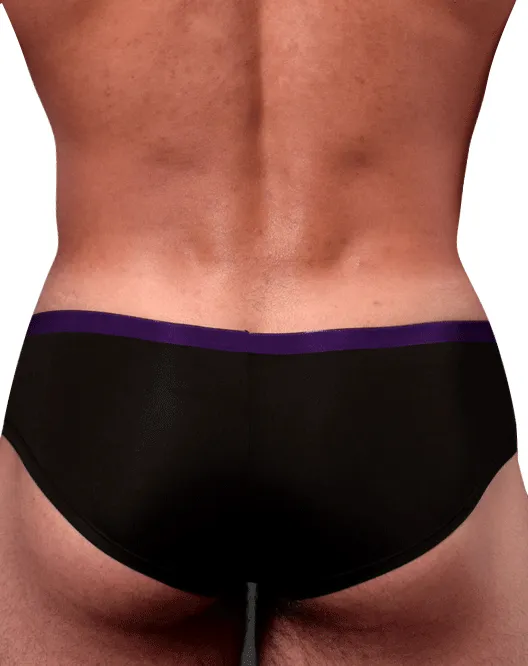 Doreanse 1377 Boost Cheeky Brief Microfiber Black