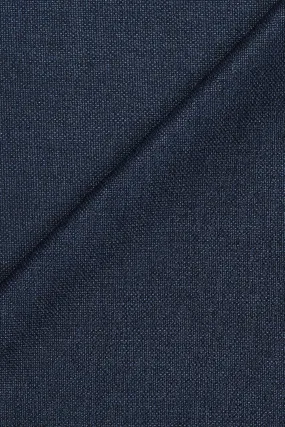 Dormeuil 8214/40069/B2 Navy Blue Silk Wool Cloth - 2m