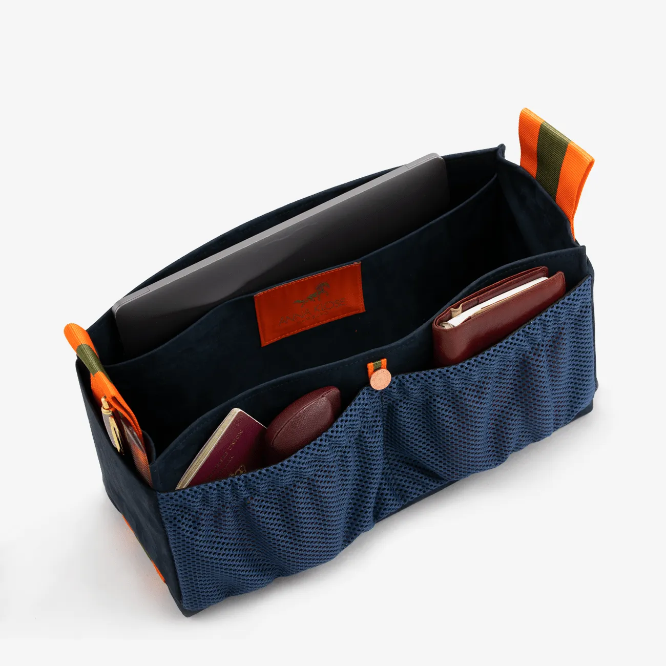 Exclusive Suede Organizer "Oxford Blue"