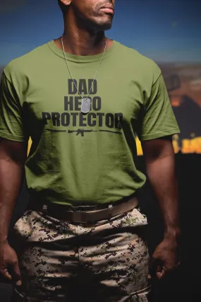 Family - Dad, Hero, and Protector - Military Edition