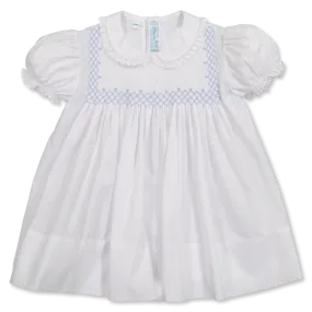 Feltman Brothers Vintage Smocked Bodice Dress