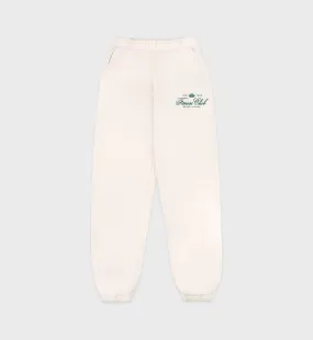 Fitness World Sweatpant - Cream/Alpine