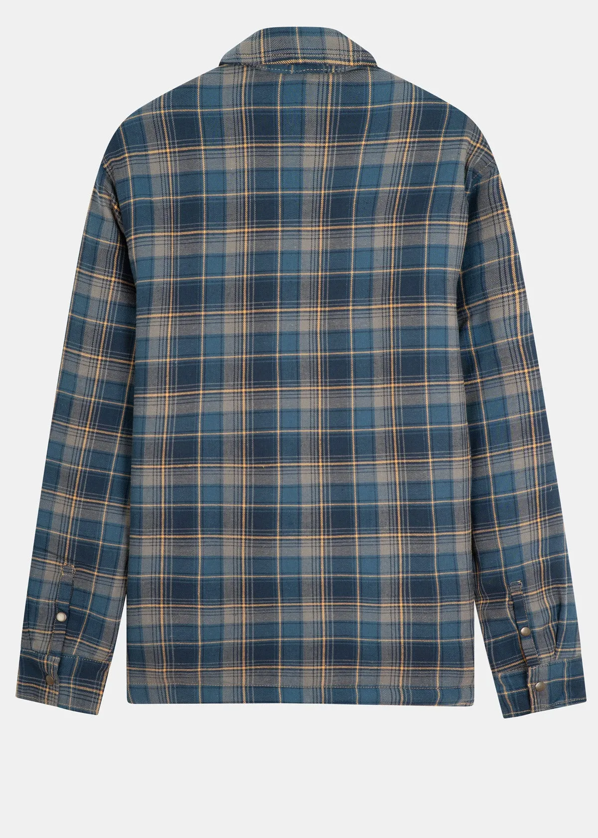 Flanell-Jacke SPLITTHOLT Blue/GreyChecked