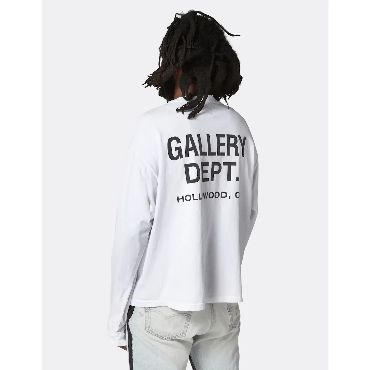 Gallery Dept. Souvenir Long Sleeve T-Shirt White