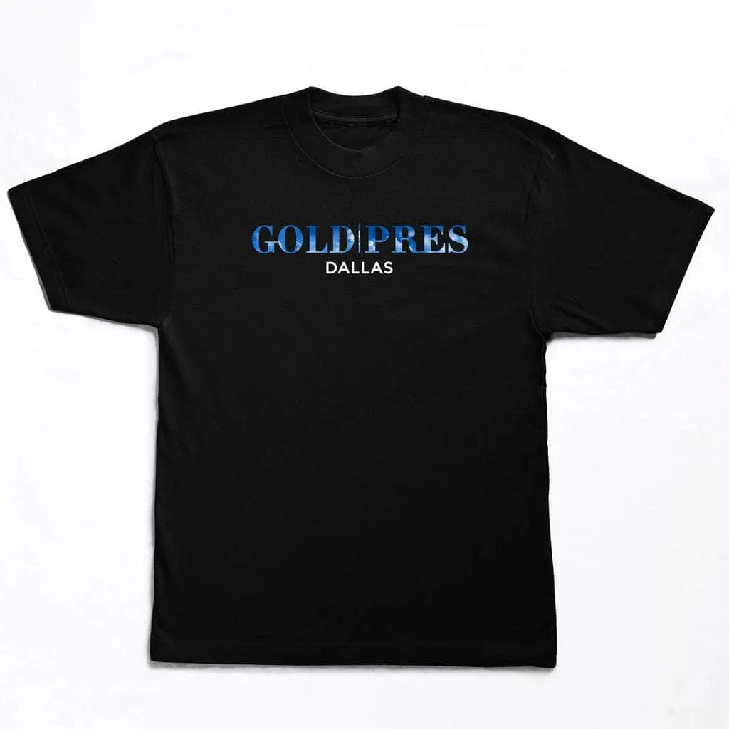 Gold | Pres Dallas Short Sleeve Sky Tee