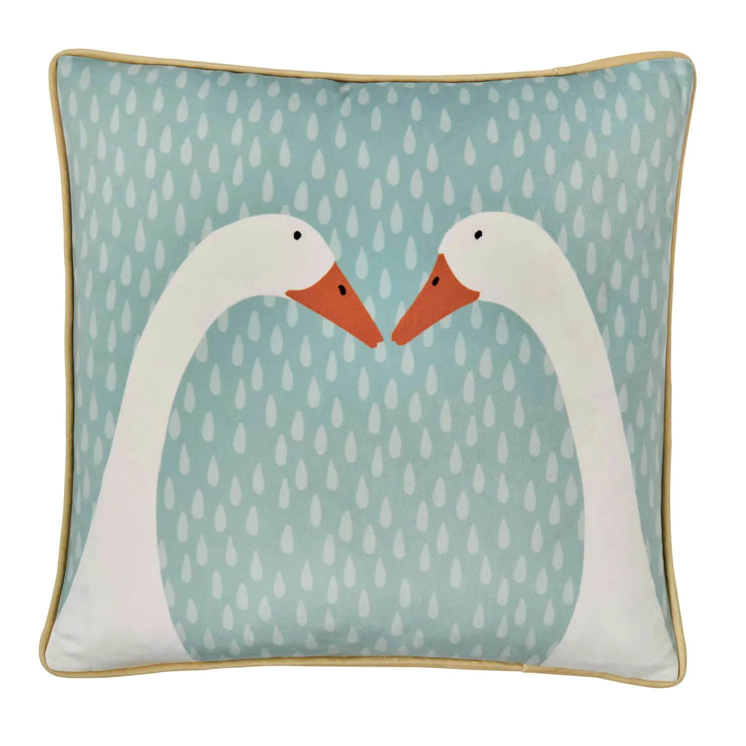 Goose Cushion - Ochre