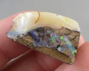 Green Glow Australian Boulder Opal 1pc B010-7