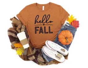 Hello Fall Tee Shirt