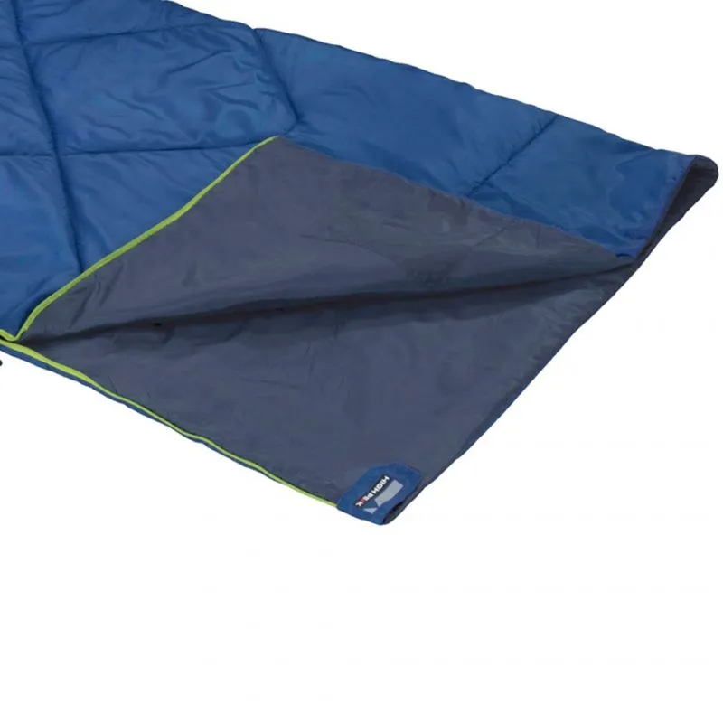 High Peak Patrol Sleeping Bag 190x80 Cm - Navy Blue