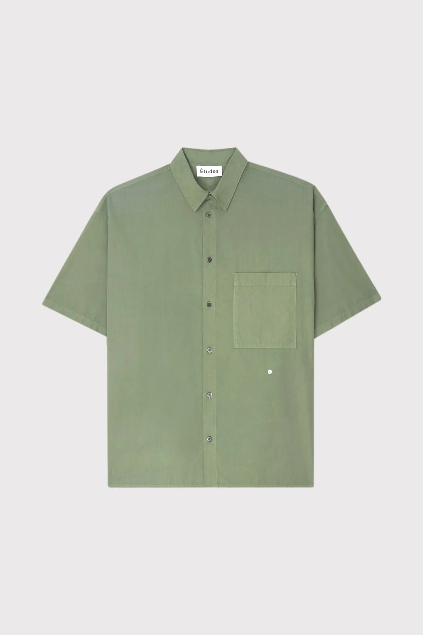 ILLUSION SS POPLIN STARS OLIVE