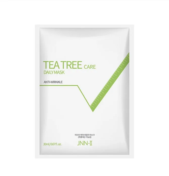 JNN-II JNN2 Tea Tree Skincare Daily Mask Anti Wrinkles Dead Skin Sebum Care