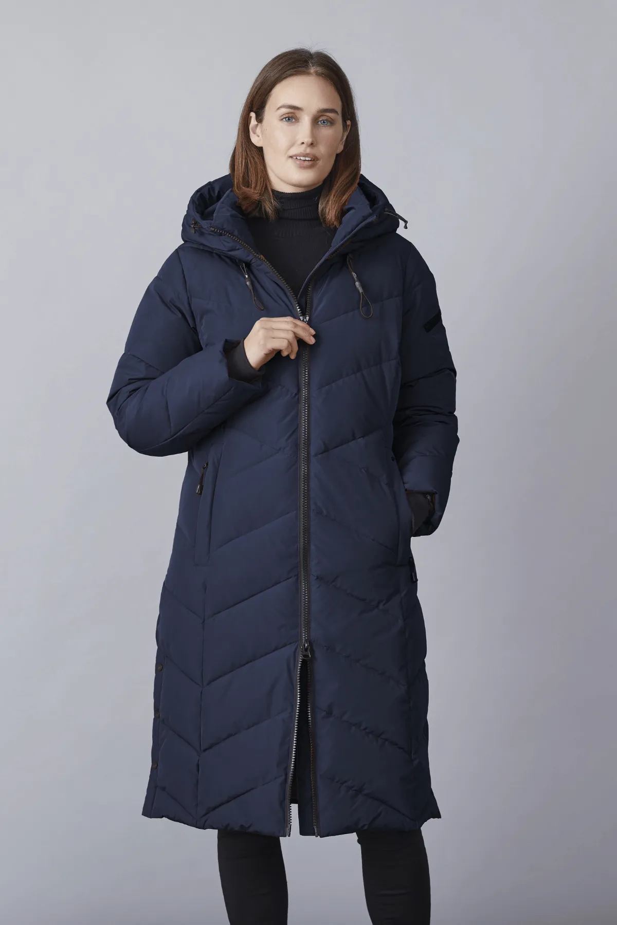 KATALIN Long Polyfill Coat 1676